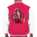 Sidney Maurer Original Portrait Of Kurt Cobain Guitar Mens Varsity Jacket - Mens Varsity Jacket