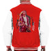 Sidney Maurer Original Portrait Of Kurt Cobain Guitar Mens Varsity Jacket - Mens Varsity Jacket