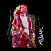 Sidney Maurer Original Portrait Of Kurt Cobain Guitar Kids Varsity Jacket - Kids Boys Varsity Jacket