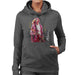 Sidney Maurer Original Portrait Of Kurt Cobain Guitar Womens Hooded Sweatshirt - Womens Hooded Sweatshirt