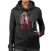 Sidney Maurer Original Portrait Of Kurt Cobain Guitar Womens Hooded Sweatshirt - Womens Hooded Sweatshirt