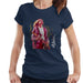 Sidney Maurer Original Portrait Of Kurt Cobain Guitar Womens T-Shirt - Womens T-Shirt