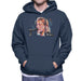 Sidney Maurer Original Portrait Of Kurt Cobain Singing Mens Hooded Sweatshirt - Mens Hooded Sweatshirt