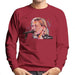Sidney Maurer Original Portrait Of Kurt Cobain Singing Mens Sweatshirt - Mens Sweatshirt