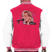 Sidney Maurer Original Portrait Of Kurt Cobain Singing Mens Varsity Jacket - Mens Varsity Jacket