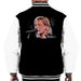 Sidney Maurer Original Portrait Of Kurt Cobain Singing Mens Varsity Jacket - Mens Varsity Jacket