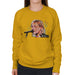 Sidney Maurer Original Portrait Of Kurt Cobain Singing Womens Sweatshirt - Womens Sweatshirt