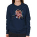 Sidney Maurer Original Portrait Of Kurt Cobain Singing Womens Sweatshirt - Womens Sweatshirt