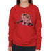 Sidney Maurer Original Portrait Of Kurt Cobain Singing Womens Sweatshirt - Womens Sweatshirt