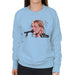 Sidney Maurer Original Portrait Of Kurt Cobain Singing Womens Sweatshirt - Womens Sweatshirt