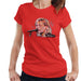 Sidney Maurer Original Portrait Of Kurt Cobain Singing Womens T-Shirt - Womens T-Shirt