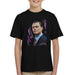 Sidney Maurer Original Portrait Of Leonardo DiCaprio Kids T-Shirt - Kids Boys T-Shirt