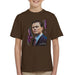 Sidney Maurer Original Portrait Of Leonardo DiCaprio Kids T-Shirt - Kids Boys T-Shirt