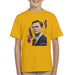 Sidney Maurer Original Portrait Of Leonardo DiCaprio Kids T-Shirt - Kids Boys T-Shirt