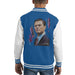 Sidney Maurer Original Portrait Of Leonardo DiCaprio Kids Varsity Jacket - X-Small (3-4 yrs) / Royal/White - Kids Boys Varsity Jacket