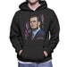 Sidney Maurer Original Portrait Of Leonardo DiCaprio Mens Hooded Sweatshirt - Mens Hooded Sweatshirt