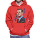 Sidney Maurer Original Portrait Of Leonardo DiCaprio Mens Hooded Sweatshirt - Mens Hooded Sweatshirt