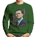 Sidney Maurer Original Portrait Of Leonardo DiCaprio Mens Sweatshirt - Mens Sweatshirt