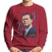 Sidney Maurer Original Portrait Of Leonardo DiCaprio Mens Sweatshirt - Mens Sweatshirt