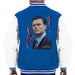 Sidney Maurer Original Portrait Of Leonardo DiCaprio Mens Varsity Jacket - Small / Royal/White - Mens Varsity Jacket