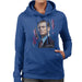Sidney Maurer Original Portrait Of Leonardo DiCaprio Womens Hooded Sweatshirt - Womens Hooded Sweatshirt