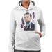 Sidney Maurer Original Portrait Of Leonardo DiCaprio Womens Hooded Sweatshirt - Womens Hooded Sweatshirt