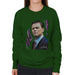 Sidney Maurer Original Portrait Of Leonardo DiCaprio Womens Sweatshirt - Womens Sweatshirt