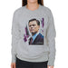 Sidney Maurer Original Portrait Of Leonardo DiCaprio Womens Sweatshirt - Womens Sweatshirt