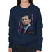 Sidney Maurer Original Portrait Of Leonardo DiCaprio Womens Sweatshirt - Womens Sweatshirt