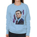 Sidney Maurer Original Portrait Of Leonardo DiCaprio Womens Sweatshirt - Womens Sweatshirt