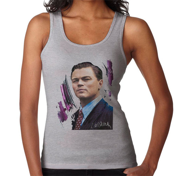 Sidney Maurer Original Portrait Of Leonardo DiCaprio Womens Vest - Womens Vest