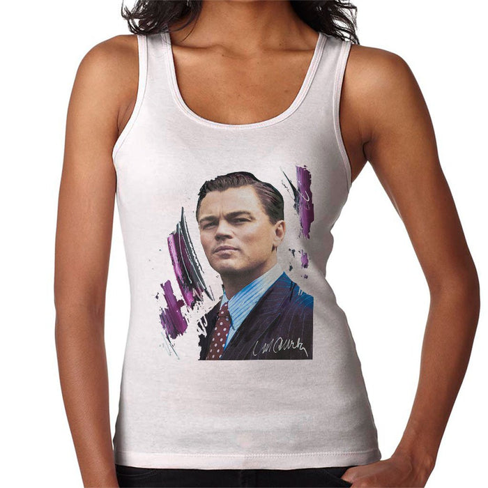 Sidney Maurer Original Portrait Of Leonardo DiCaprio Womens Vest - Womens Vest