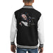 Sidney Maurer Original Portrait Of Luciano Pavarotti Kids Varsity Jacket - Kids Boys Varsity Jacket