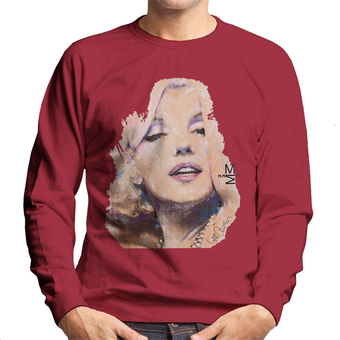 Sidney Maurer Original Portrait Of Marilyn Monroe Mens Sweatshirt - Mens Sweatshirt