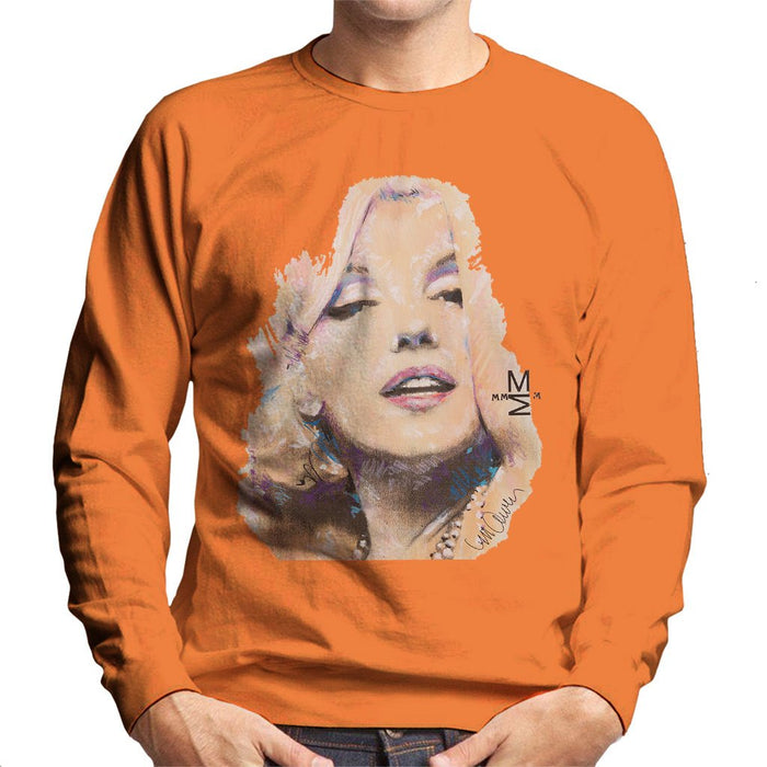 Sidney Maurer Original Portrait Of Marilyn Monroe Mens Sweatshirt - Mens Sweatshirt