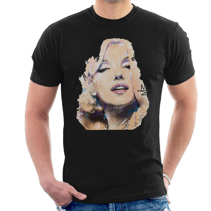 Sidney Maurer Original Portrait Of Marilyn Monroe Mens T-Shirt - Mens T-Shirt