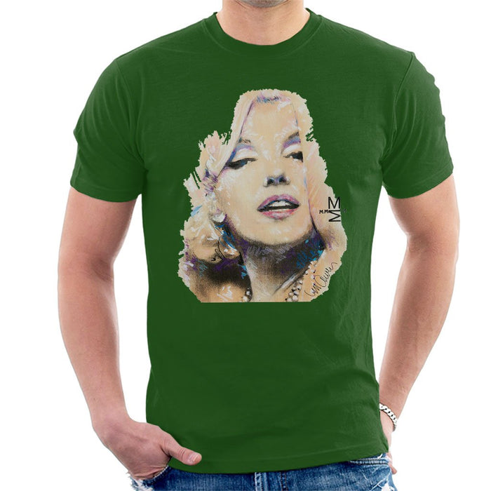 Sidney Maurer Original Portrait Of Marilyn Monroe Mens T-Shirt - Mens T-Shirt