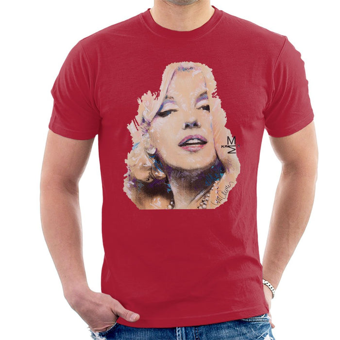 Sidney Maurer Original Portrait Of Marilyn Monroe Mens T-Shirt - Mens T-Shirt