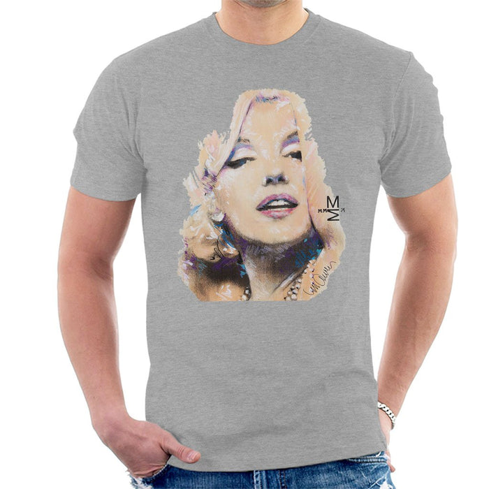 Sidney Maurer Original Portrait Of Marilyn Monroe Mens T-Shirt - Mens T-Shirt