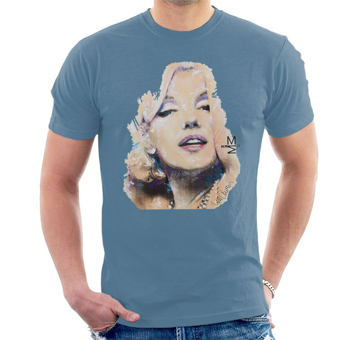 Sidney Maurer Original Portrait Of Marilyn Monroe Mens T-Shirt - Mens T-Shirt