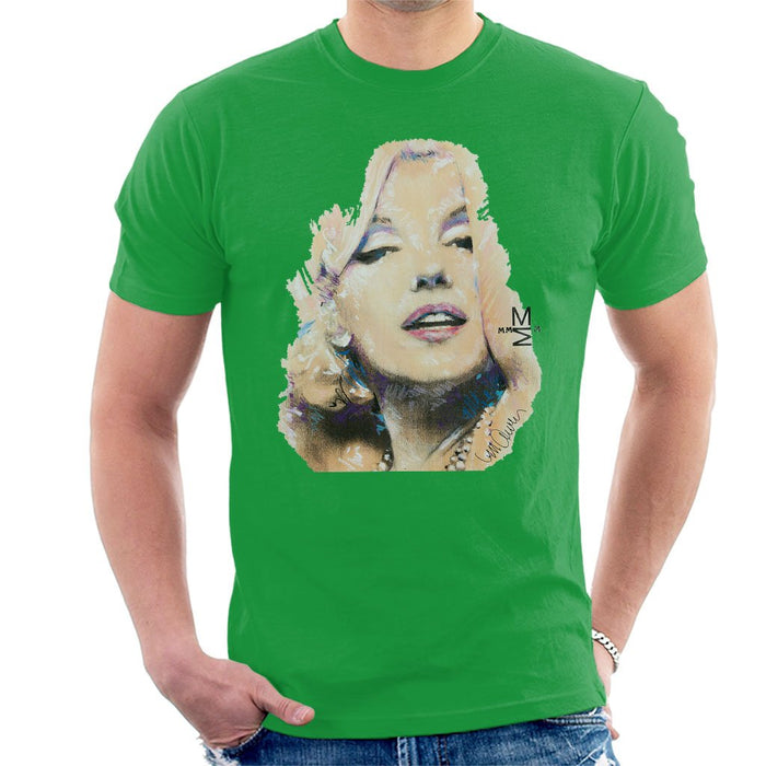 Sidney Maurer Original Portrait Of Marilyn Monroe Mens T-Shirt - Mens T-Shirt