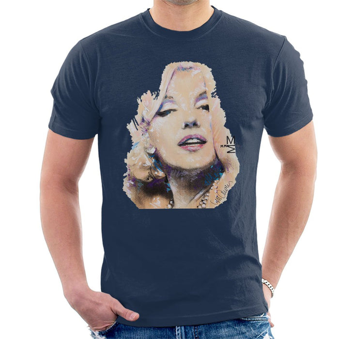 Sidney Maurer Original Portrait Of Marilyn Monroe Mens T-Shirt - Mens T-Shirt
