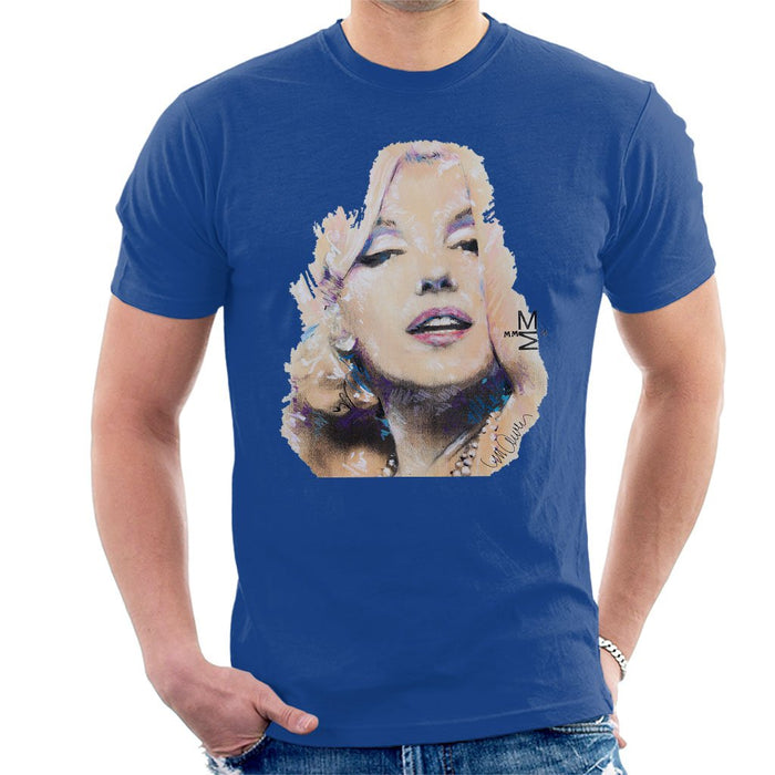 Sidney Maurer Original Portrait Of Marilyn Monroe Mens T-Shirt - Mens T-Shirt