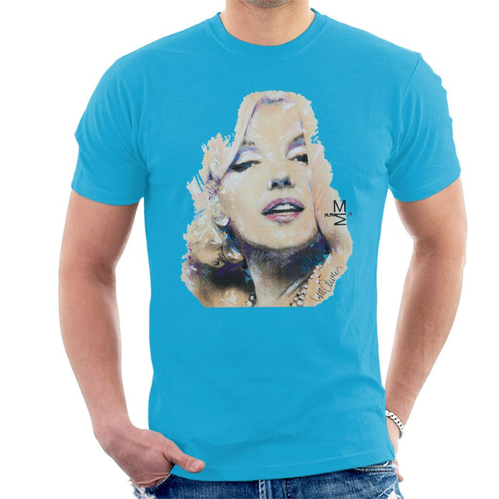 Sidney Maurer Original Portrait Of Marilyn Monroe Mens T-Shirt - Mens T-Shirt