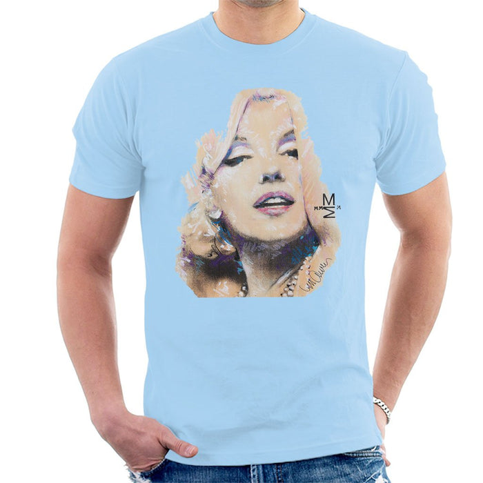 Sidney Maurer Original Portrait Of Marilyn Monroe Mens T-Shirt - Mens T-Shirt