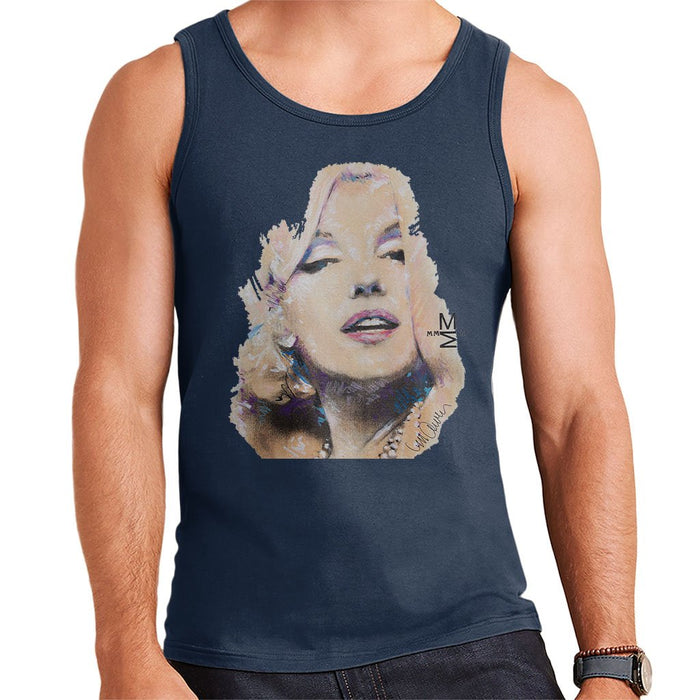 Sidney Maurer Original Portrait Of Marilyn Monroe Mens Vest - Mens Vest