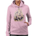 Sidney Maurer Original Portrait Of Marilyn Monroe Womens Hooded Sweatshirt - Small / Light Pink - Womens Hooded Sweatshirt