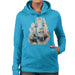 Sidney Maurer Original Portrait Of Marilyn Monroe Womens Hooded Sweatshirt - Womens Hooded Sweatshirt