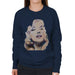 Sidney Maurer Original Portrait Of Marilyn Monroe Womens Sweatshirt - Womens Sweatshirt