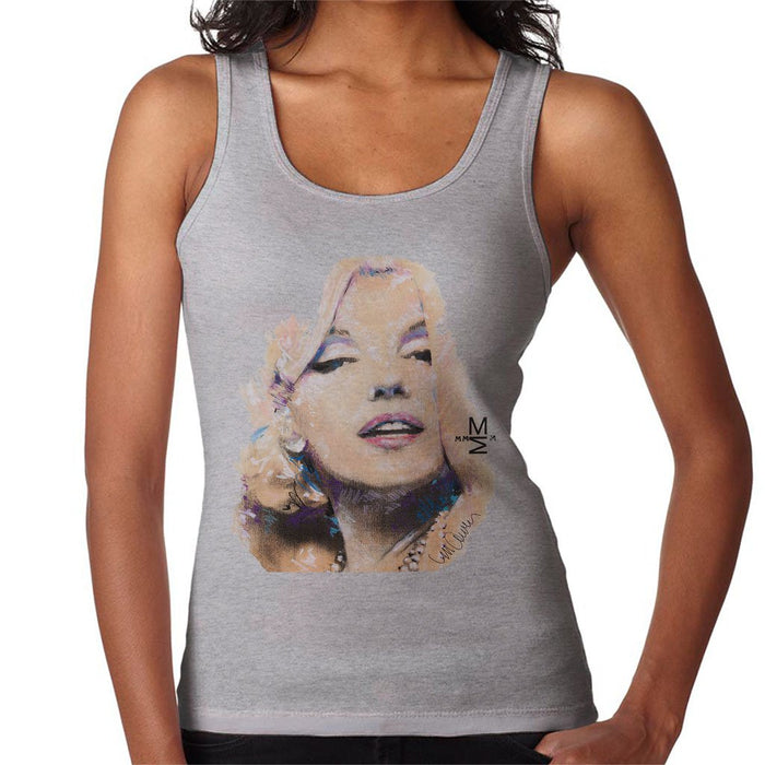 Sidney Maurer Original Portrait Of Marilyn Monroe Womens Vest - Womens Vest
